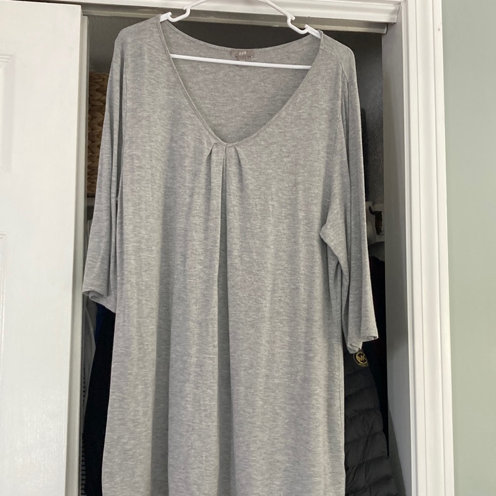 Womens XL J.Jill loose fit v neck shirt